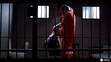 Blonde Secretary Facefucked in Prison – Working Girl Freeze Fucked by Stranger