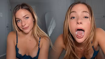 Jess Cromwell Couldn’t Handle the Throat-Pie…. She spit it out!