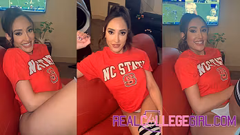 NC State Girl Wants To Watch Football And Fuck – Chloe Amour