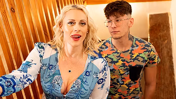 MatureClub – Blonde MILF Brittany Bardot Catches Neighbour with Her Hot Apple Pie!