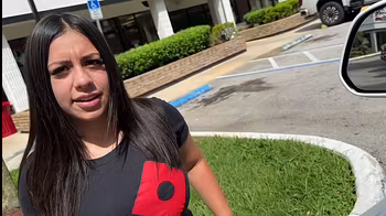 Real Street Pick Up | Pizza Slut Gets Fucked | Melz Tube | 19 years old slut | Teddy Tarantino