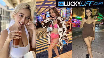 Join Chloe Surreal With Penelope Kay And Roxie Sinner In This Hot Mr Lucky LIFE Compilation