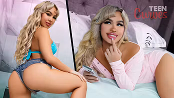 Curvy Luna Luxe Wakes Her Man at Midnight Craving His Dick