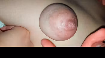 I stretch my tits hard