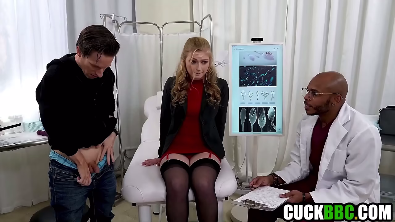 Cuckold Watching Hot Wife Fucked By Fertility Doc